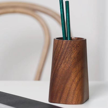 Walnut Wood Pen Holder