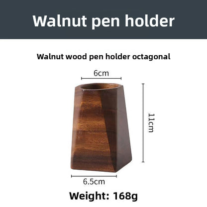Walnut Wood Pen Holder