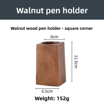 Walnut Wood Pen Holder