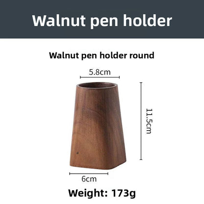 Walnut Wood Pen Holder
