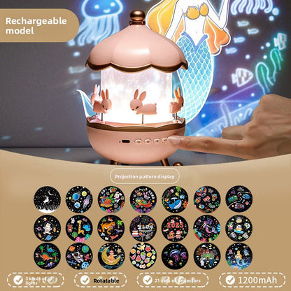 Wan Mars Space Projection Lamp Night Light