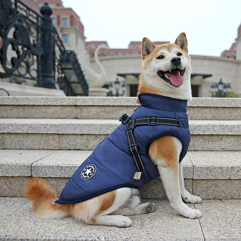 Warm and cold-proof pet clothes