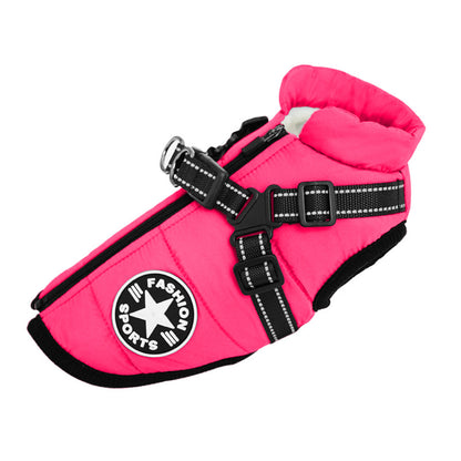 Warm and cold-proof pet clothes