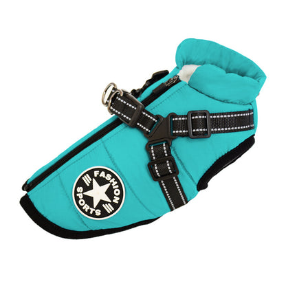 Warm and cold-proof pet clothes