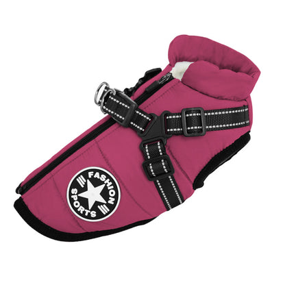 Warm and cold-proof pet clothes
