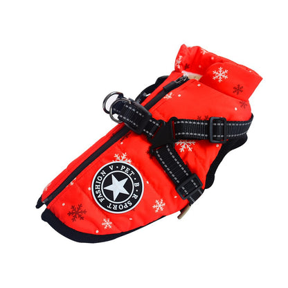 Warm and cold-proof pet clothes