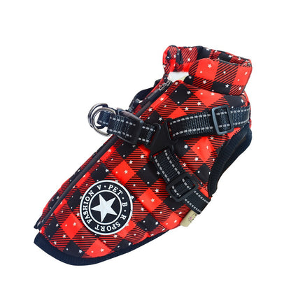 Warm and cold-proof pet clothes