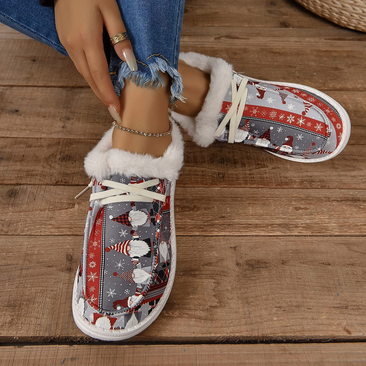 Warm and thick cotton shoes