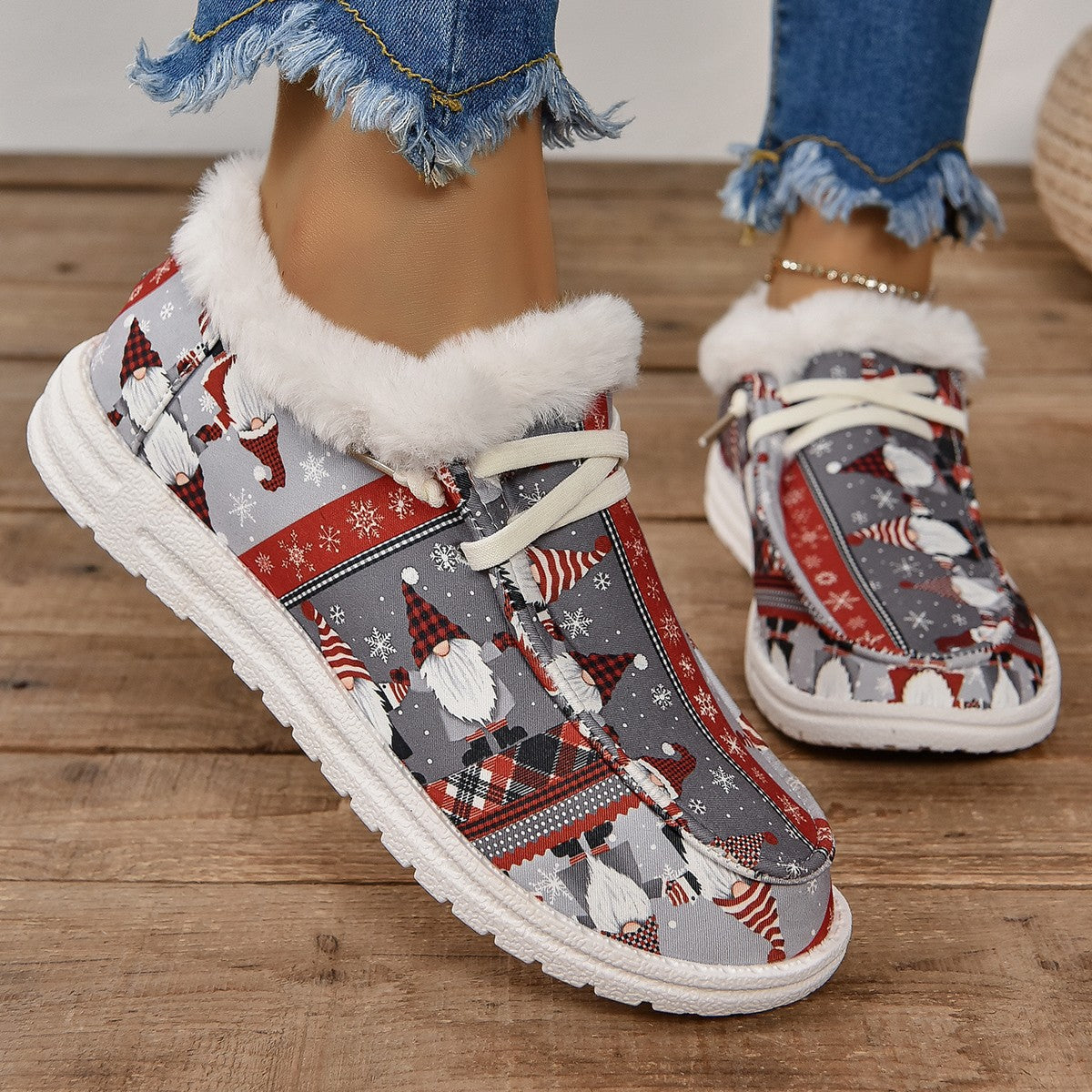 Warm and thick cotton shoes