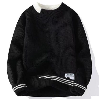 Warm base knitted sweater
