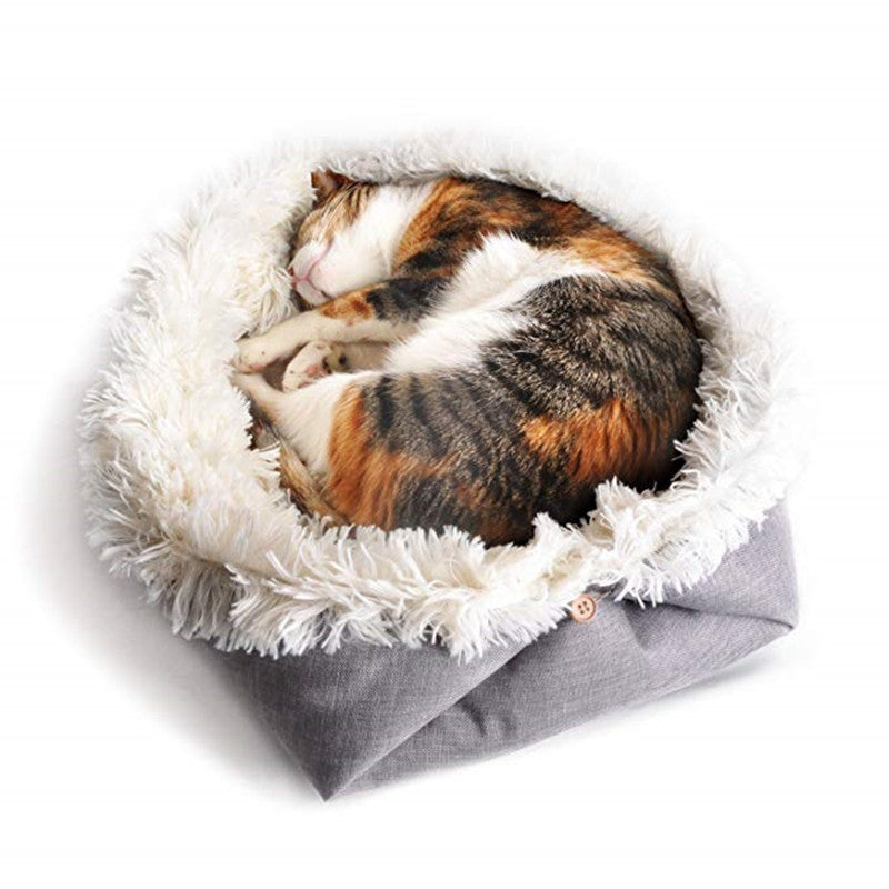 Warm cat bed