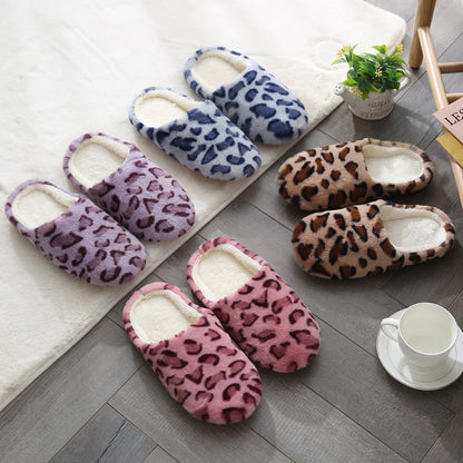 Warm cotton slippers