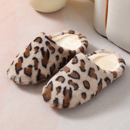 Warm cotton slippers