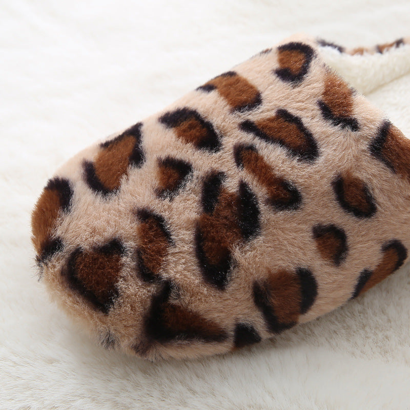 Warm cotton slippers