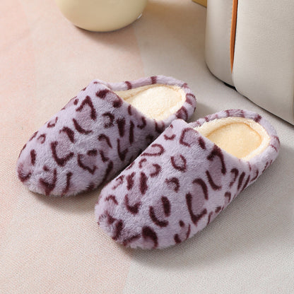Warm cotton slippers