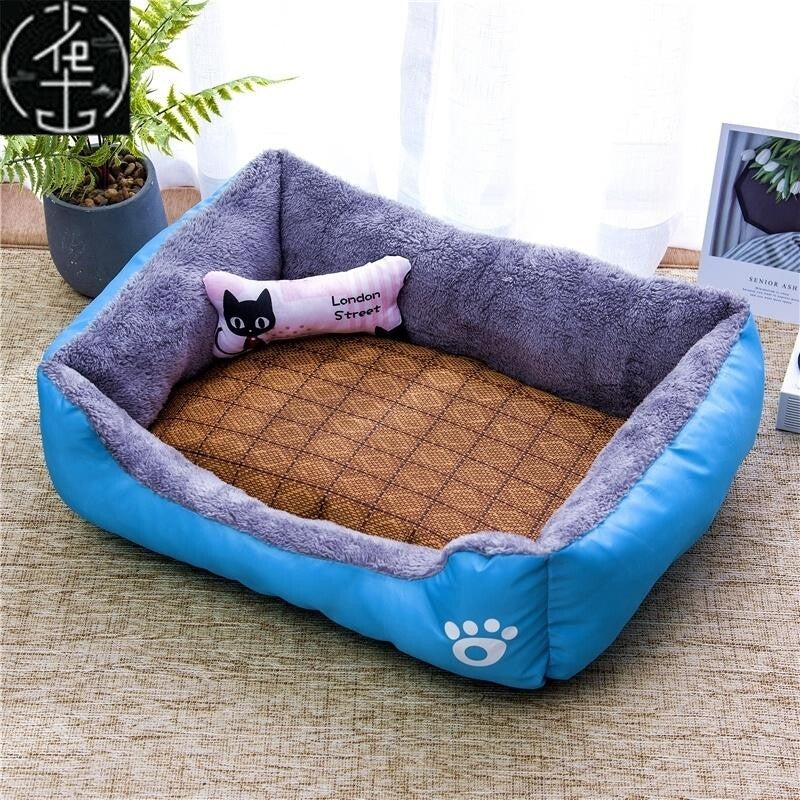 Warm Donut Pet Bed for Cats and Dogs