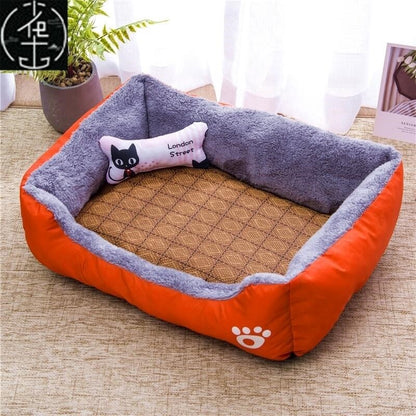 Warm Donut Pet Bed for Cats and Dogs
