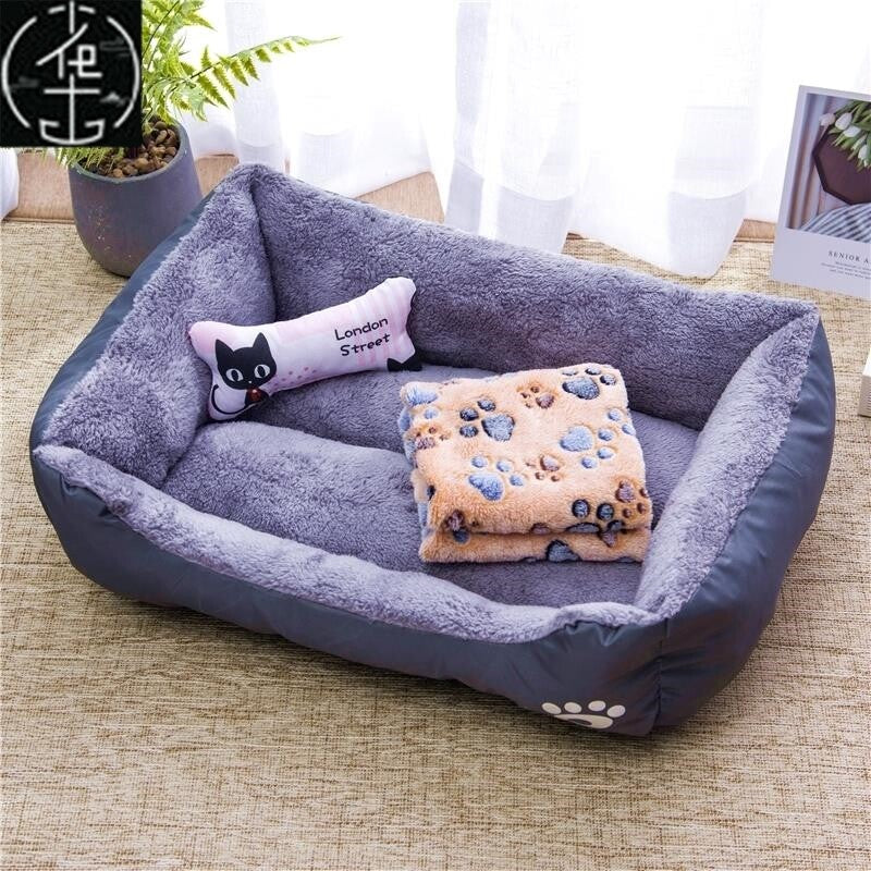 Warm Donut Pet Bed for Cats and Dogs