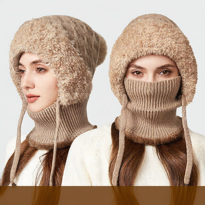 Warm ear protection cap