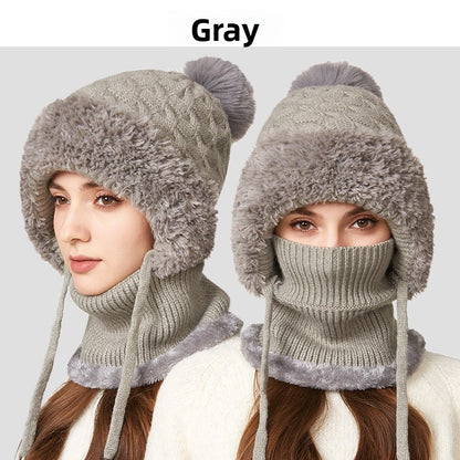 Warm ear protection cap