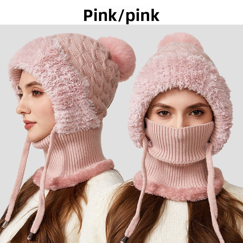 Warm ear protection cap