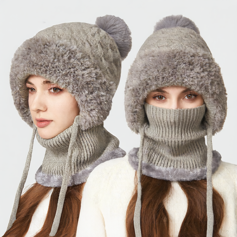 Warm ear protection cap
