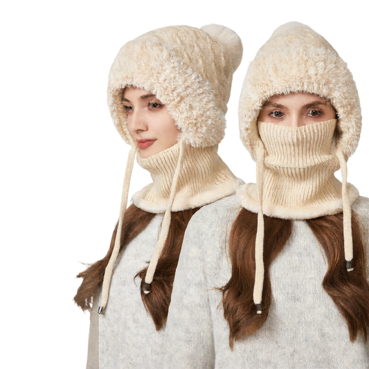 Warm ear protection cap