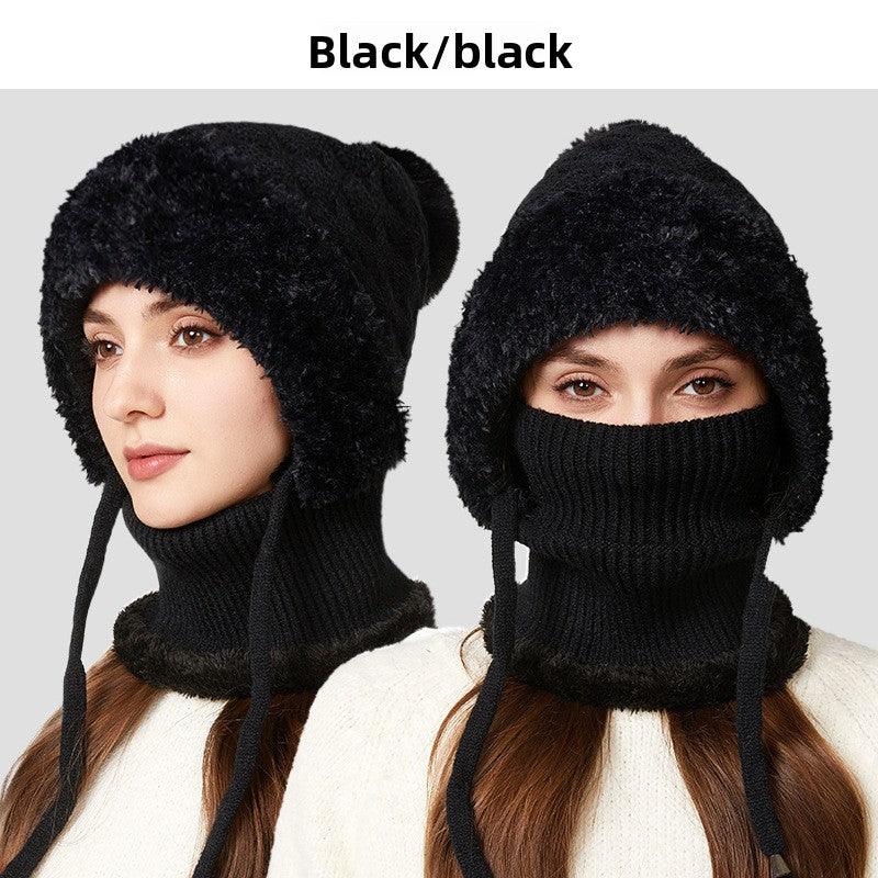Warm ear protection cap