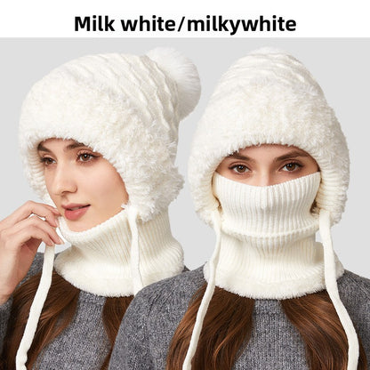 Warm ear protection cap