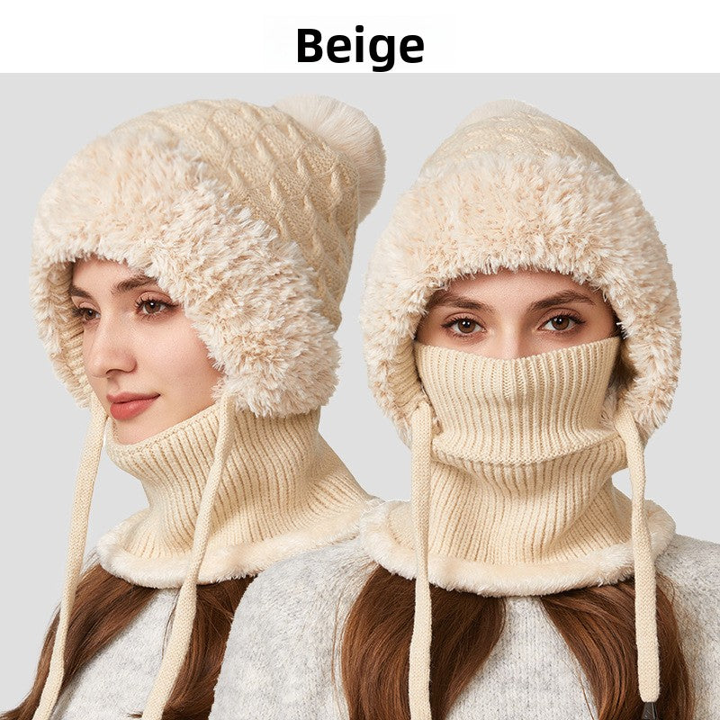 Warm ear protection cap