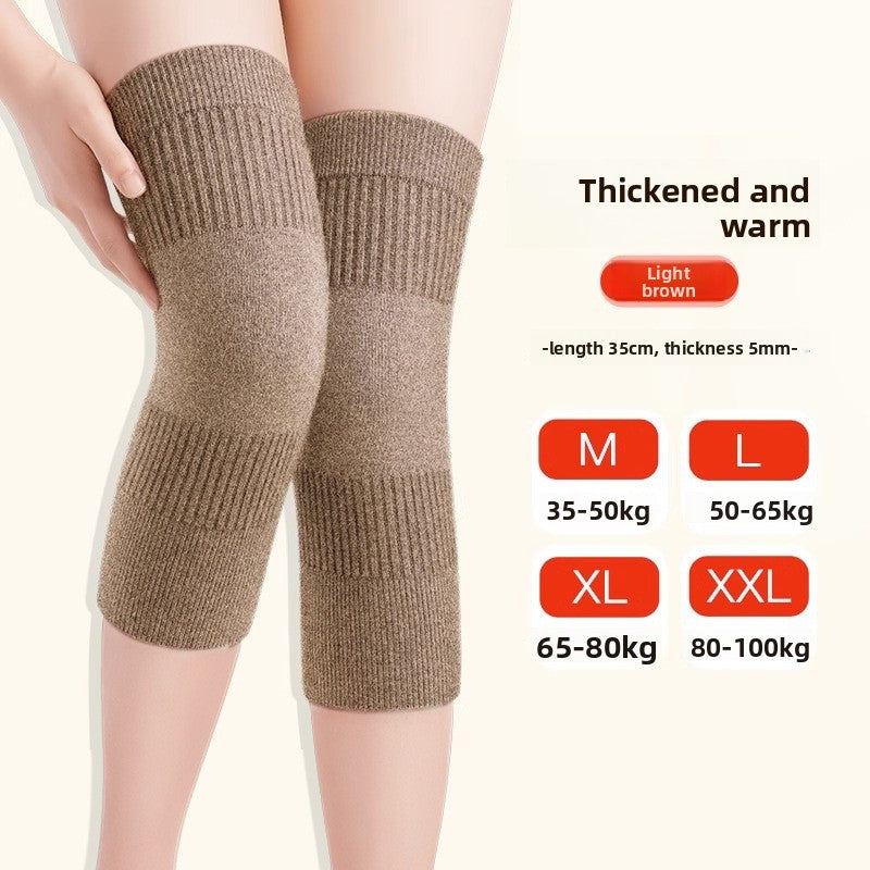 Warm knee pads