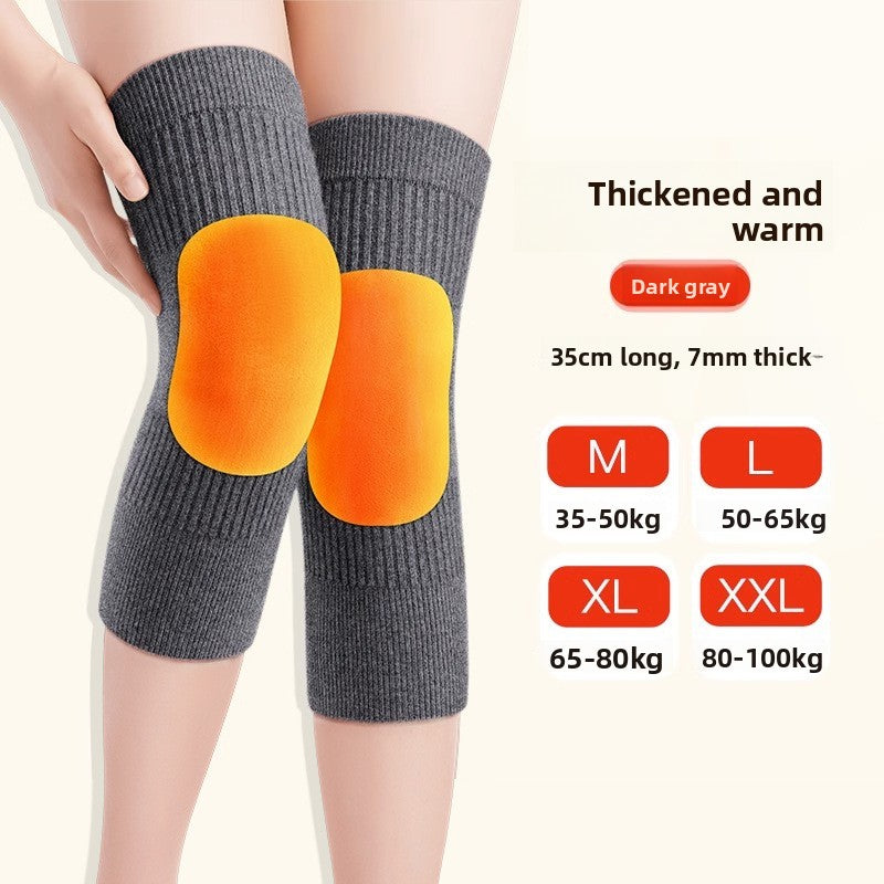 Warm knee pads