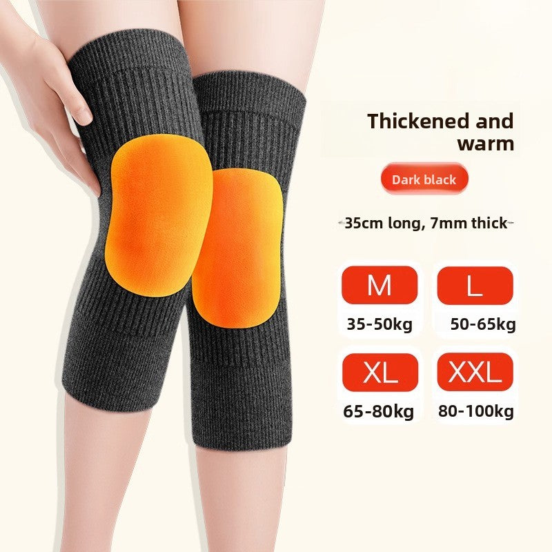 Warm knee pads