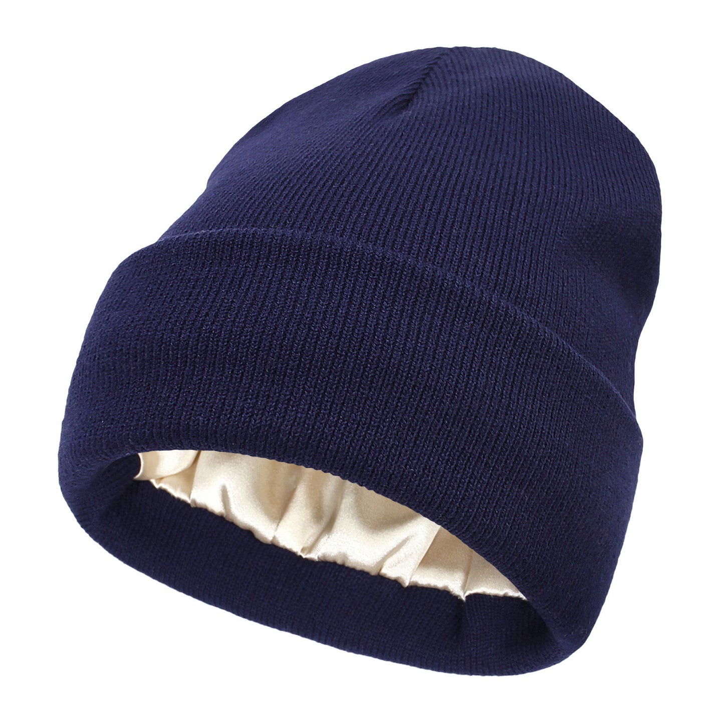 Warm knitted woolen hat