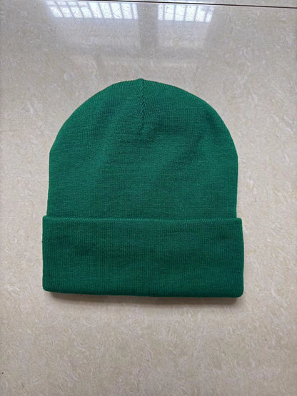 Warm knitted woolen hat