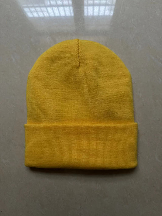 Warm knitted woolen hat