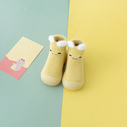 Warm Mink Velvet Baby Shoes Soft Sole Anti-Slip