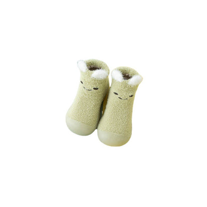 Warm Mink Velvet Baby Shoes Soft Sole Anti-Slip