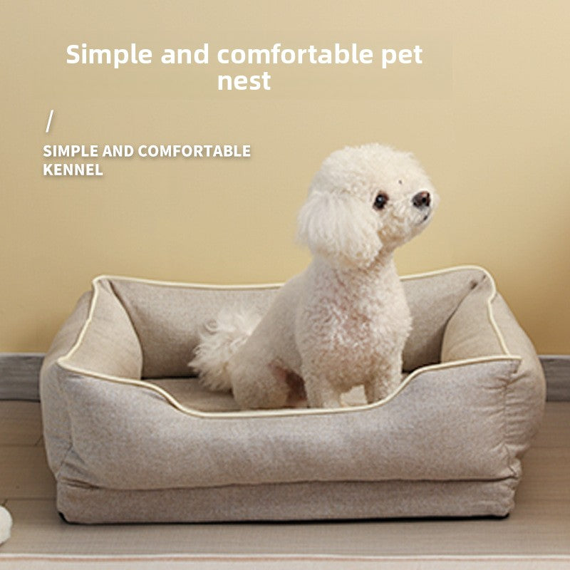 Warm pet bed