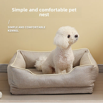 Warm pet bed