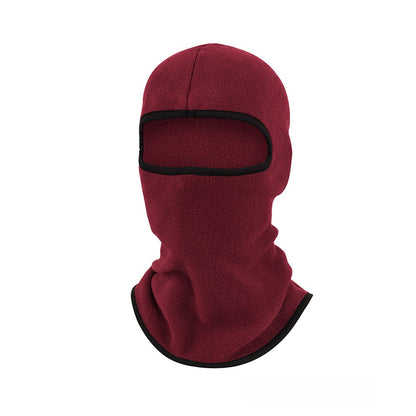 Warm-protective face hat