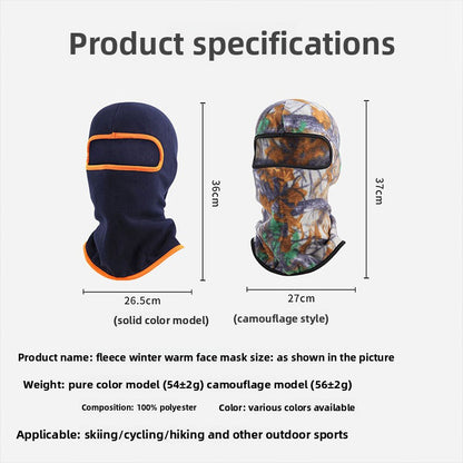 Warm-protective face hat
