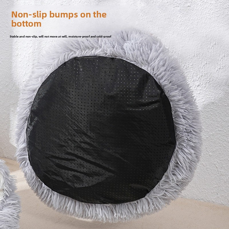 Warm Shell Semi-Enclosed Pet Bed