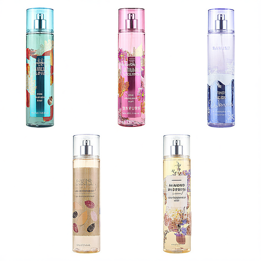 Warm vanilla candy fine fragrance spray