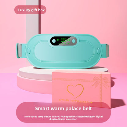 Warm womb belt with digital display charging function