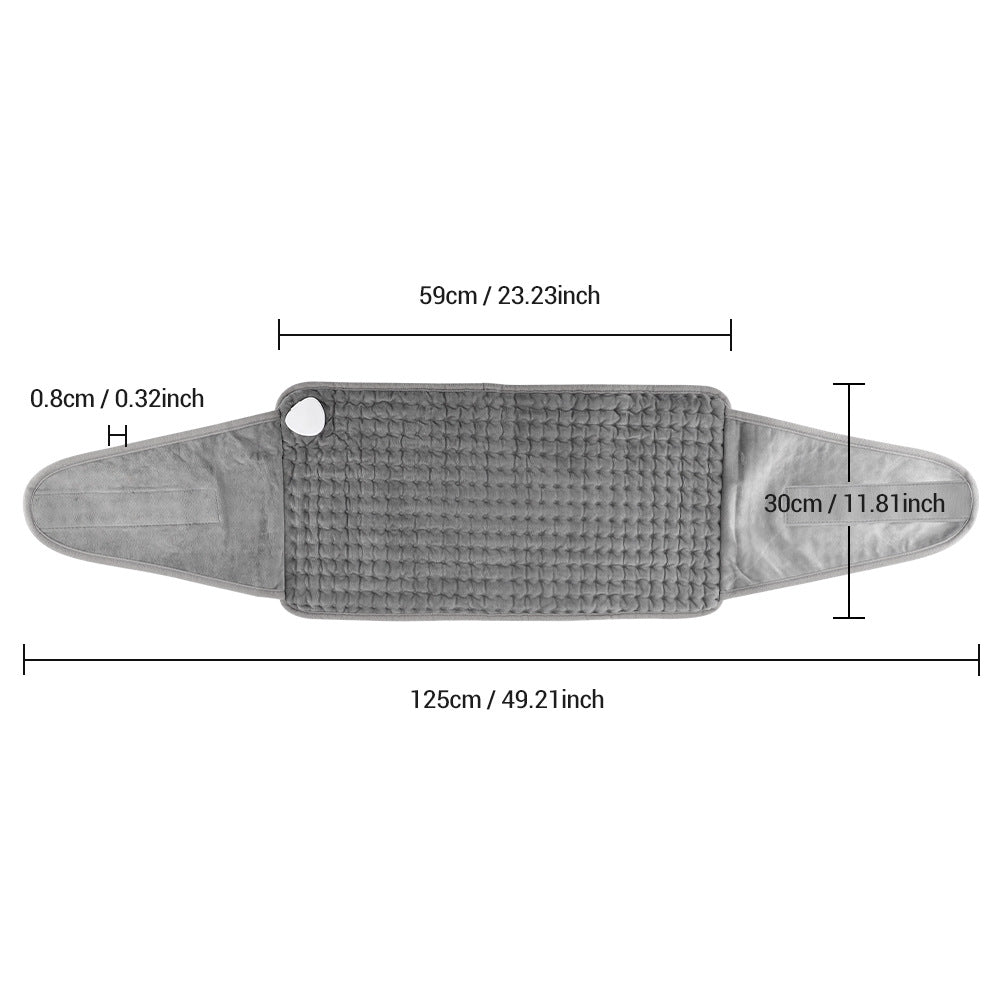 Warmth-preserving hot compress waistband