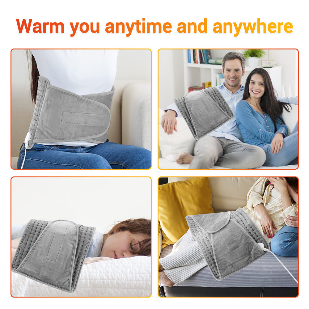 Warmth-preserving hot compress waistband