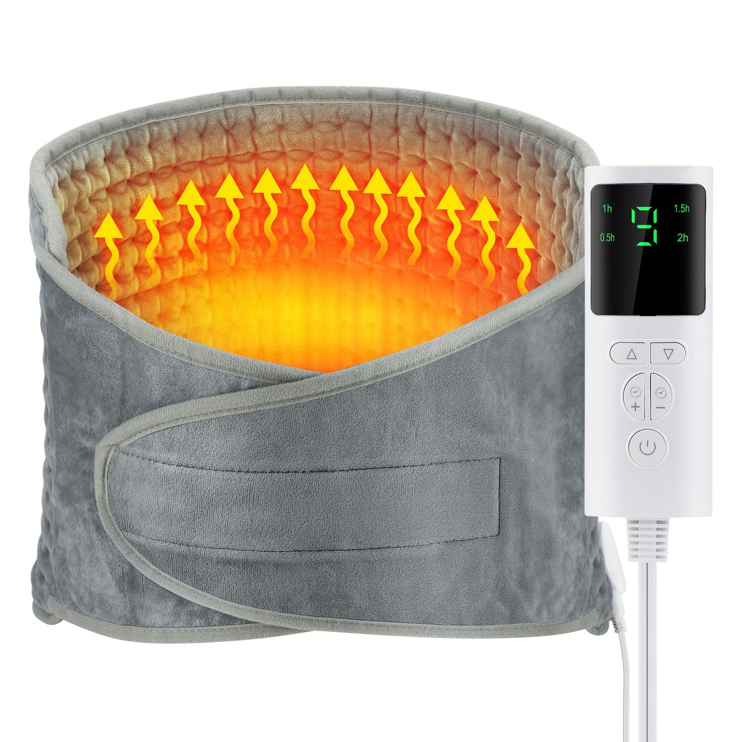 Warmth-preserving hot compress waistband