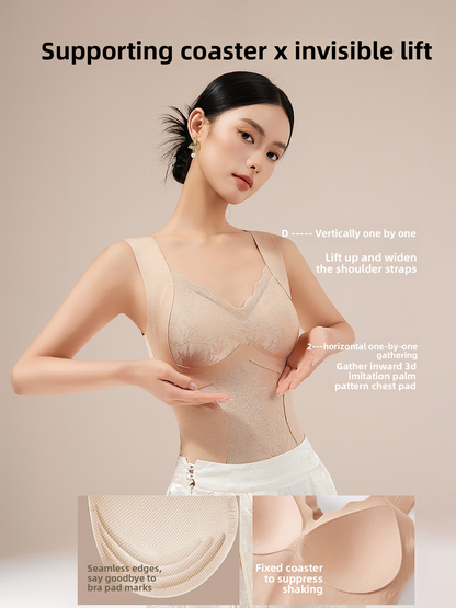Warmth-retaining vest base layer