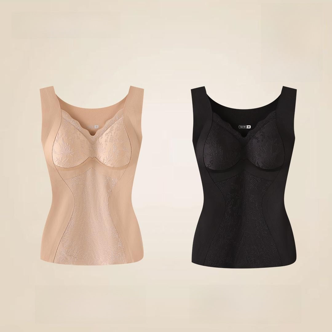 Warmth-retaining vest base layer